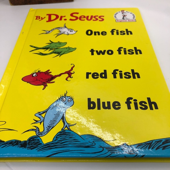 Dr. Seuss One Fish Two Fish Red Fish Blue Fish - Picture 6 of 15